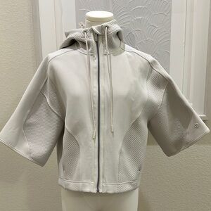 LULULEMON women Gray Hooded Zip-Up Jacket